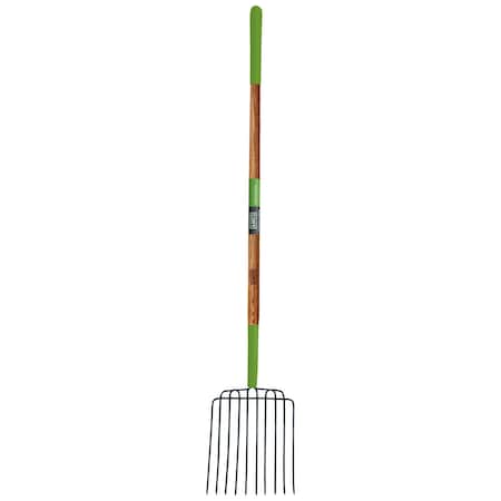 Ames 10-Tine Bedding Fork, Hardwood Handle, Cushion Grip 2826300