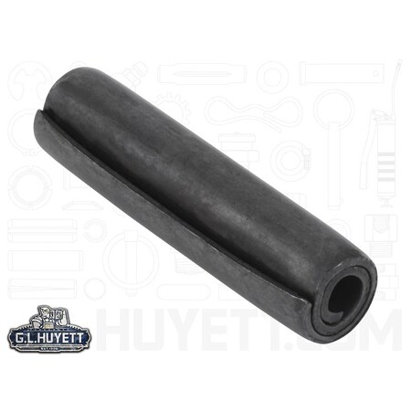 Huyett Coiled Spring Pin, Heavy Duty, High Carbon Steel, 0.500 in Dia x 2.000 in Length SPC-500-2000H