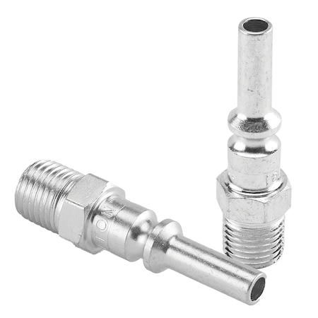 Milton L Style Lincoln Plug, 1/4" MNPT, PK2 S-791