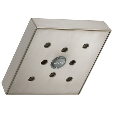 Delta Universal Showering Components H2Okinetic Single-Setting Raincan Shower Head In Stainless RP70171-SS15