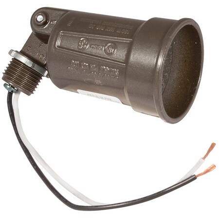 Hubbell Brnz Wthrprf Adj Sgl Lmphldr 5606-7