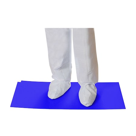 Uniform Technology 30-Layer Contamination Control Mat, 36" x 60", Blue, 8PK TM3660B-045C