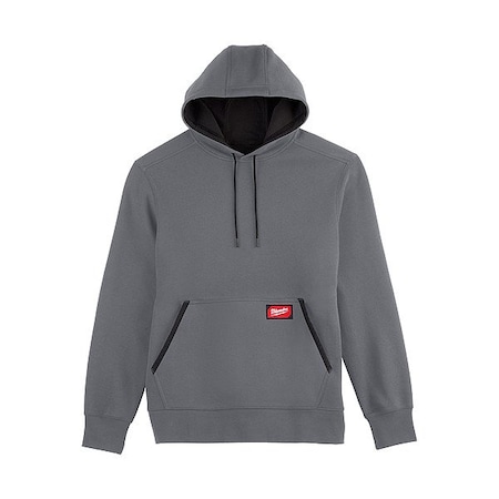 Milwaukee Tool Hoodie, M, Gray, Men's 351G-M