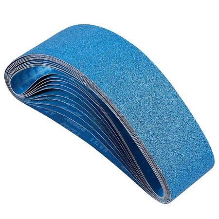Vevor Sanding Belts 4 in x 36 in 10 PCS Belt Sander Sanding Belt with Assorted Grits, 10PK BP436
