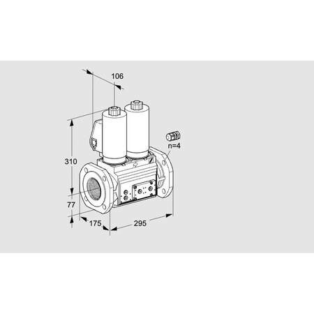 Honeywell Kromschroder VCS665F05NNKGL3E/PPPP/PPPP KS88205180