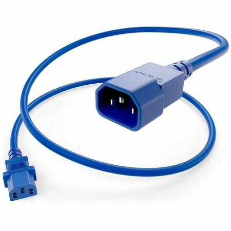Unc Group Data Center Rated Power Cord C13-C14, 14Awg, 15Amp, 250V, Sjt Jacket,  PWCD-C13C14-15A-06F-BLU