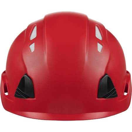 Ironwear Raptor 3976 Type II Class C Vented Safety Helmet Red 3976-R