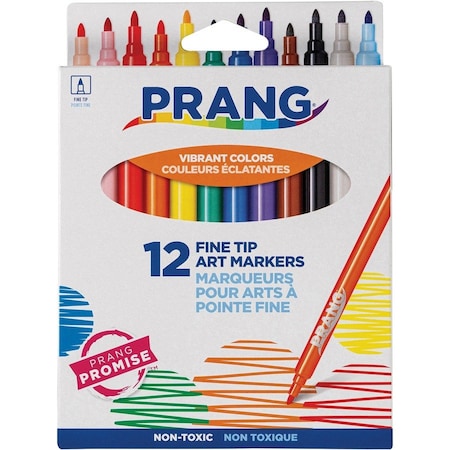 Dixon Assorted Art Marker, Fine Tip 80714