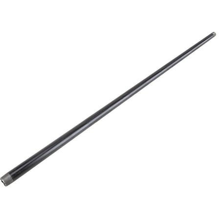 Prosource Pipe Nipple, 1 in, Male, Steel, SCH 40 Schedule, 48 in L BN 1X48-S