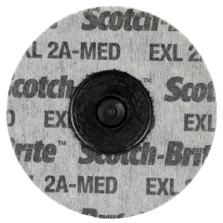 Scotch-Brite Roloc EXL Unitized Wheel, 2A Medium, TR, 2-1/4 in, SPR 19467A, 40PK XL-UR