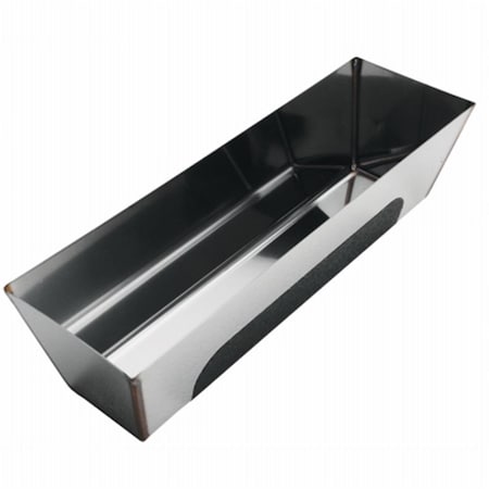 Advance Equipment 12 in. Stainless Steel Heliarc Mud Pan with Grip 242885