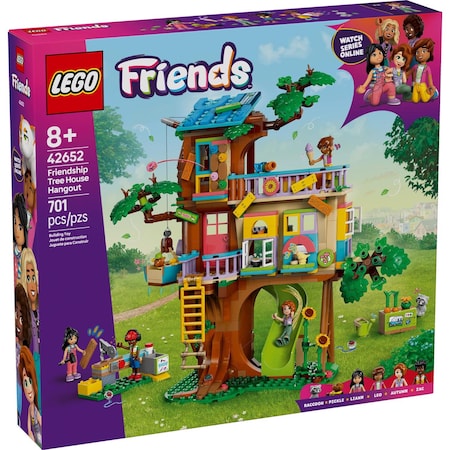 Lego Friends Friendship Tree House Hangout Building Set Multicolored 701 pc 42652