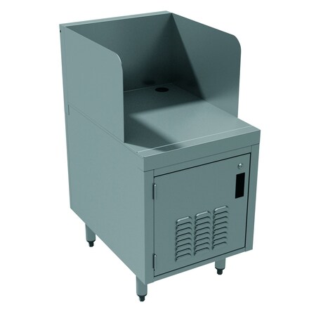 Advance Tabco Prestige Underbar Point Of Service Cabinet 18 in.W x 25 in.D x 36 in.H 25 in. working height PRPOS-18-DR