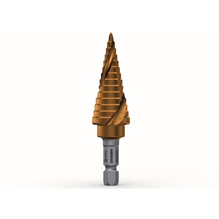 Unibor SiteH3ro Step Drill 3/16 in to 7/8 in SD187875