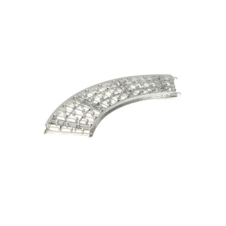 Omni Metalcraft Omni Metalcraft Steel Skate Wheel Conveyor Curved Section WSHC3-12-10-90