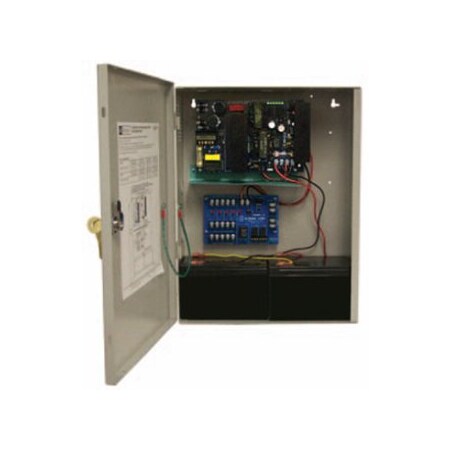 Altronix Power Supply 5 Fuse 24VDC at 10A, Red AL1024ULMR