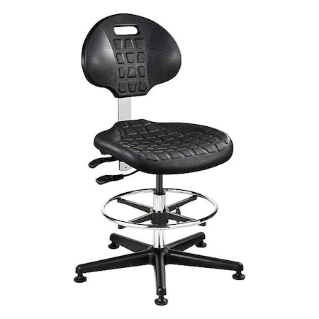 Bevco ISO 4 Tall Poly Tilt Chair 7501C1-BLK