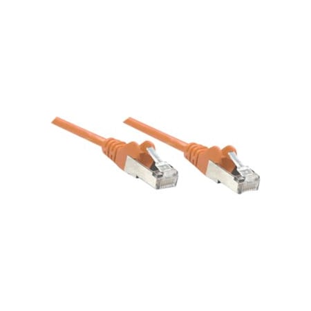 Intellinet Network Solutions 100 Ft Orange Cat6 Snagless Patch Cable 342322