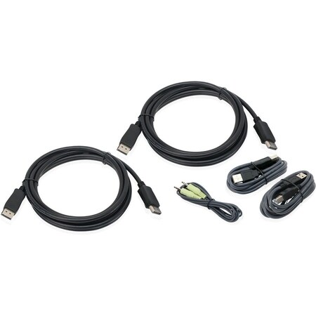 Iogear 10FT USB DUAL DISPLAYPORT KVM CABLE G2L9203UTAA3