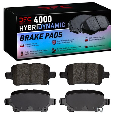 Dfc 4000 HybriDynamic, Disc Brake Pad Set,  4000-1857-00