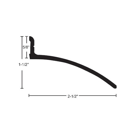 National Guard Products DRIP STRIP 100 INCH DRIP STRIP 40 INCH DARK BRONZE 100 INCHES LONG 16DKB 100