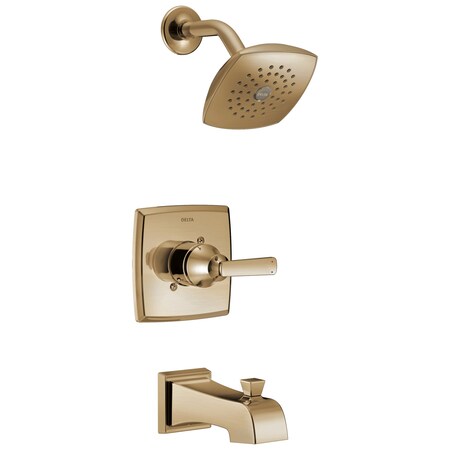 Delta Ashlyn Monitor 14 Series Tub And Shower Trim In Champagne Bronze T14464-CZ