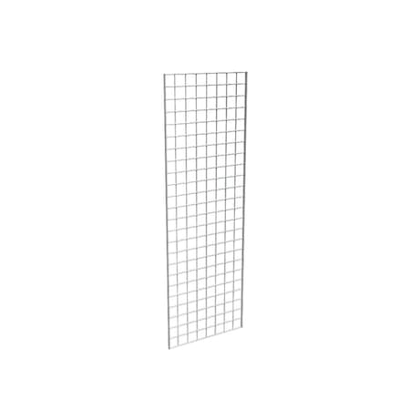 Toizu Fun 2 x 6 ft. Grid Panels - Chrome, 3PK TO2944941