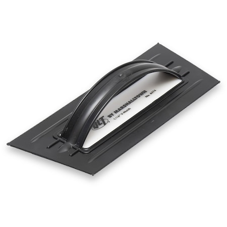 Marshalltown Plastic Notched Trowel, Flooring Trowel, Tiling Trowel, Adhesives Trowel, V Notch, 1/16 in Notch 6274