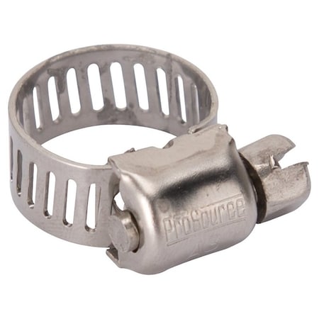 Prosource Interlocked Hose Clamp, Stainless Steel, Stainless Steel HCMSS04