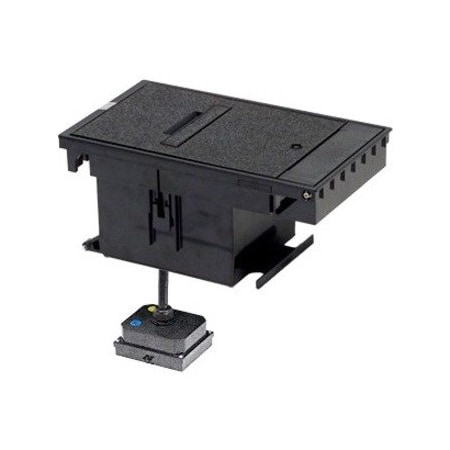 Wiremold Box Cover Assy, Outdoor, BK, L530R Recep XB814CL530BK
