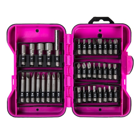 The Original Pink Box 37-Piece Screwdriver Bits Set PB37BIT