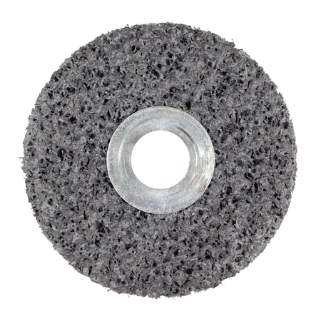 Scotch-Brite Clean and Strip Unitized Wheel, CS-UW, 7S Extra Coarse, 4 in x 1/2 in x 1/4 in, 10PK 7010309587