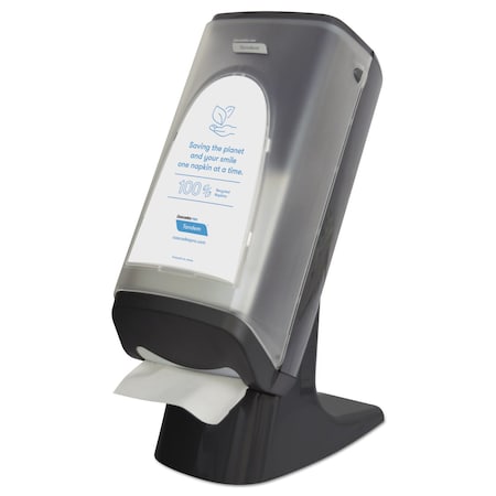 Cascades Pro Tandem Stand/wall Napkin Dispenser, 9.06 X 12.4 X 20.28, Gray C440