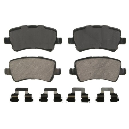 Wagner Brake QuickStop Rear Disc Brake Pad Set Ceramic,  ZD1307