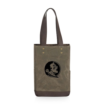 Picnic Time Family Of Brands NCAA Florida State Seminoles 2 Bottle Insulated Wine Bag 536-02-140-174-0