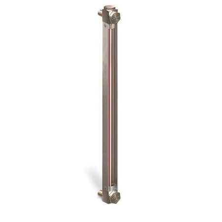 Oil-Rite Standard Steel Liquid Gauge with Straight Threads and Buna-N Seals - 12in., 1/2in.-20 B1559-11200BA1W