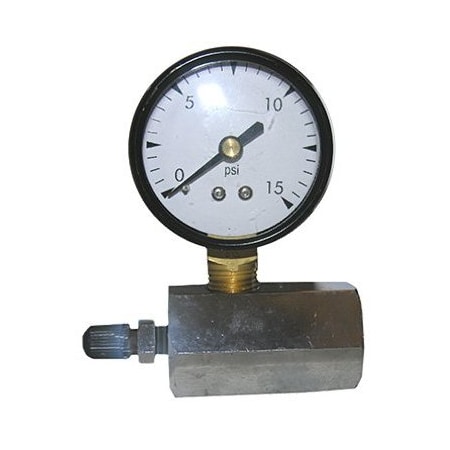 Larsen Supply Co 15Psi Gas Test Gauge 13-1891