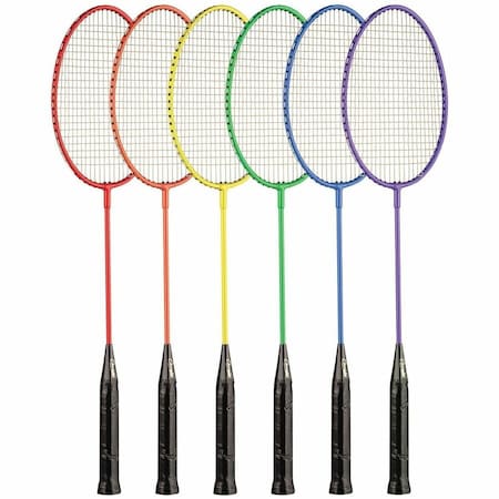 Champion Sports Tempered Steel Badminton Racket Set BR20SET