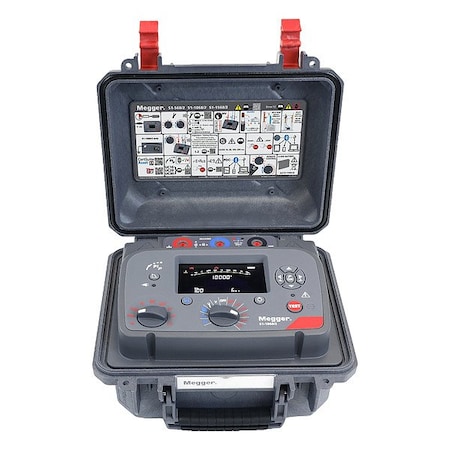 Megger InsulationResistTester, Briefcase, 14.2"H S1-1568/2