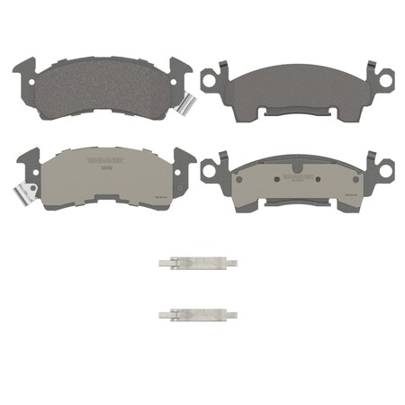 Wagner Brake OEX Front; Rear Disc Brake Pad Set Premium Ceramic,  OEX52