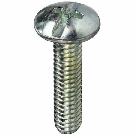 Dottie #6-32 x 1-1/2 in Combination Phillips/Slotted Truss Machine Screw, Zinc Plated Carbon Steel, 100 PK TMC632112