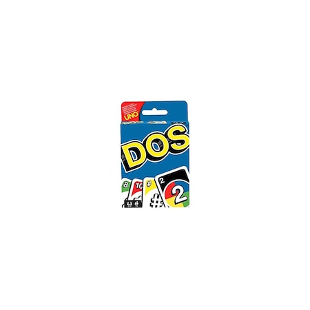 Mattel Card Game Dos Multicolored 112 pc Multicolored FRM36