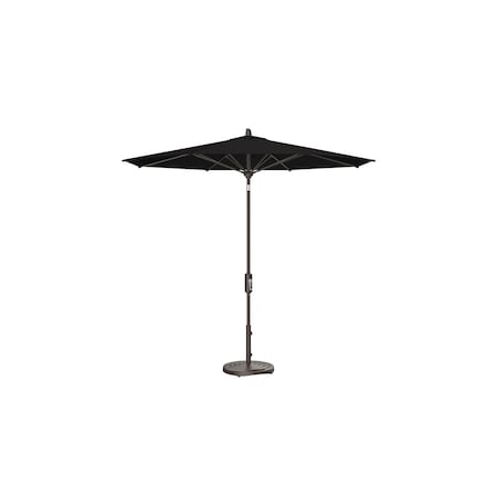 Treasure Garden 9 ft Patio Umbella, aluminum, fiberglass ribs, outdoor, Black UM840-00 5408 Black