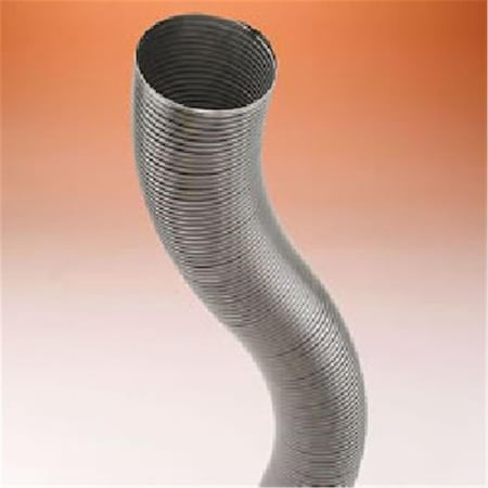Hearthstone Furniture 10 in. x 25 ft. RoundFlex 304-Alloy Pre-Cut Chimney Liner HE2850340