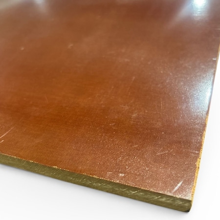Online Metal Supply 1/4 in x 18 in x 48 in, Micarta Phenolic Grade LE Sheet, Plate, Natural PHENLET0.25W18L48.1