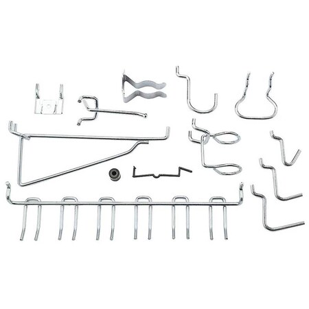 National Hardware Peg Hook Assortment Zinc Plated, N112 - 062 7180193
