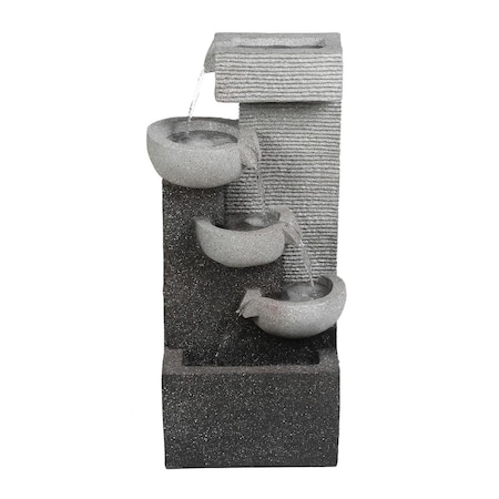 Vaser Designs Contemporary Tier Bowls Fountain VA2999132
