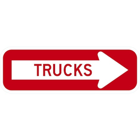 Lyle Trucks >, 18x6, High Intensity Prismatic, White G-11431-HI_18x6