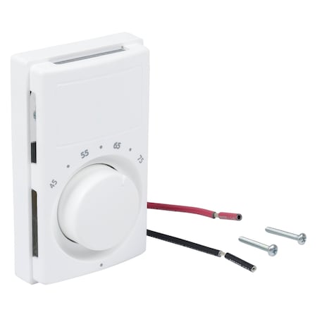 Zoro Select Thermostat, Berko, Qmark, Snap Action, 45 Degrees F M601W