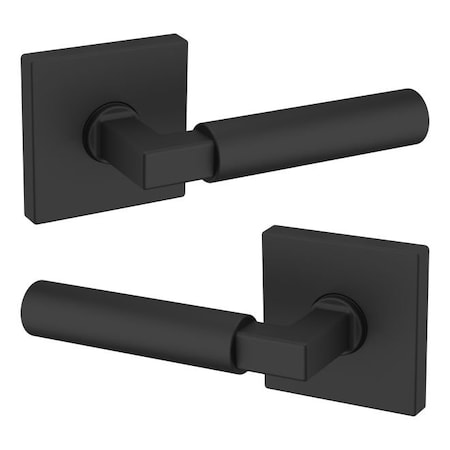 Baldwin Baldwin Preconfigured L029 Lever with R017 Rose Passage Lock with 2-3/8in Backset and Full Lip L029190PASS